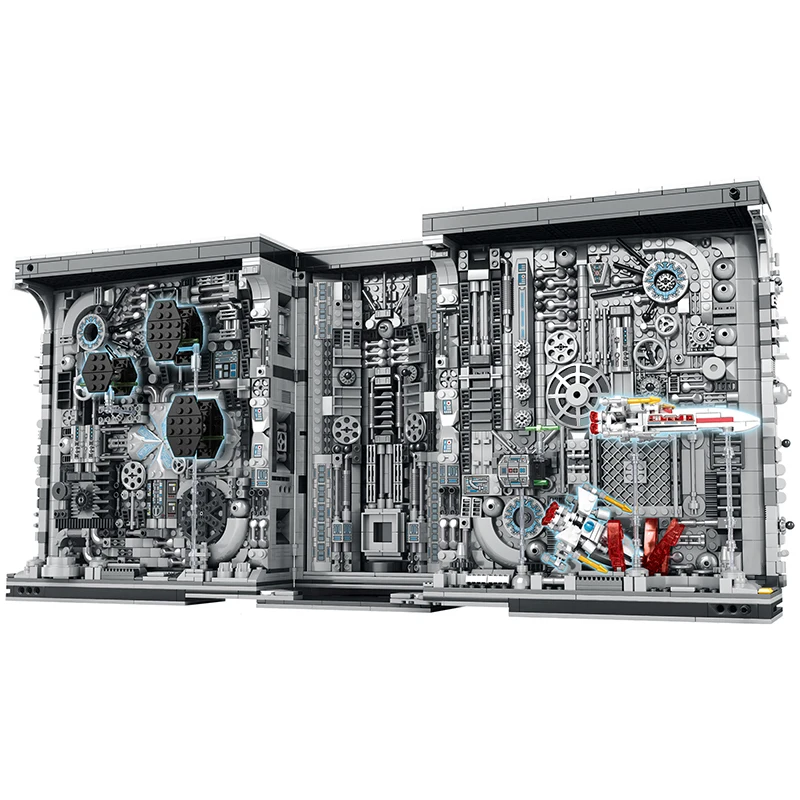 Custom Large Size Assembling Street View Star Revenge Planet Bookends Small Particle Construction Blocks & Model Building Toys