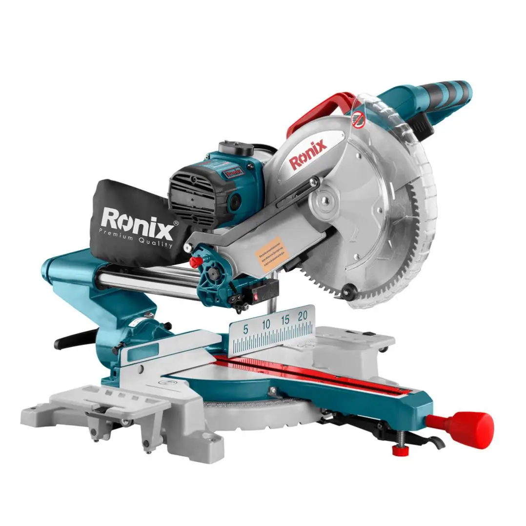 Ronix 5302 Model 220V 50HZ CUTTING BLADE 255MM high quality power tools miter saw compound sliding miter saw machine