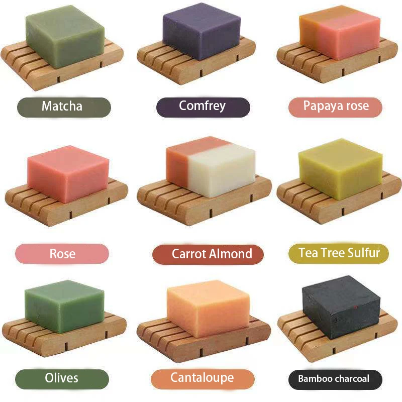 OEM Custom Private Label Wholesale  Natural   Deep Cleansing Organic Bath Face Body Toilet Soap