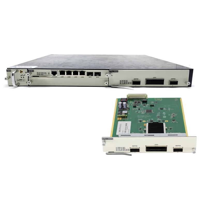 Транспондер 200G CFP2 DCO DWDM OTU Muxponder для OTN-платформы