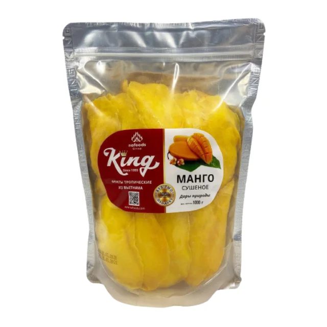 Сушеные манго мягкие сушеные низкие сахарные фрукты