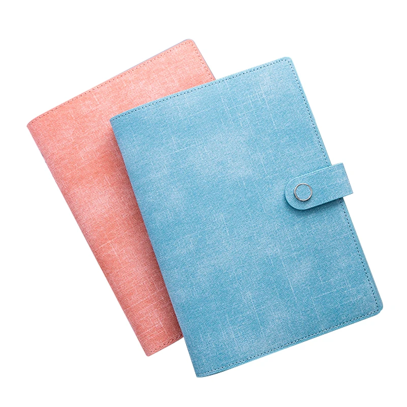 Personalized Snap Button A5 Multiple Color Binder Planner 2022 Organizer