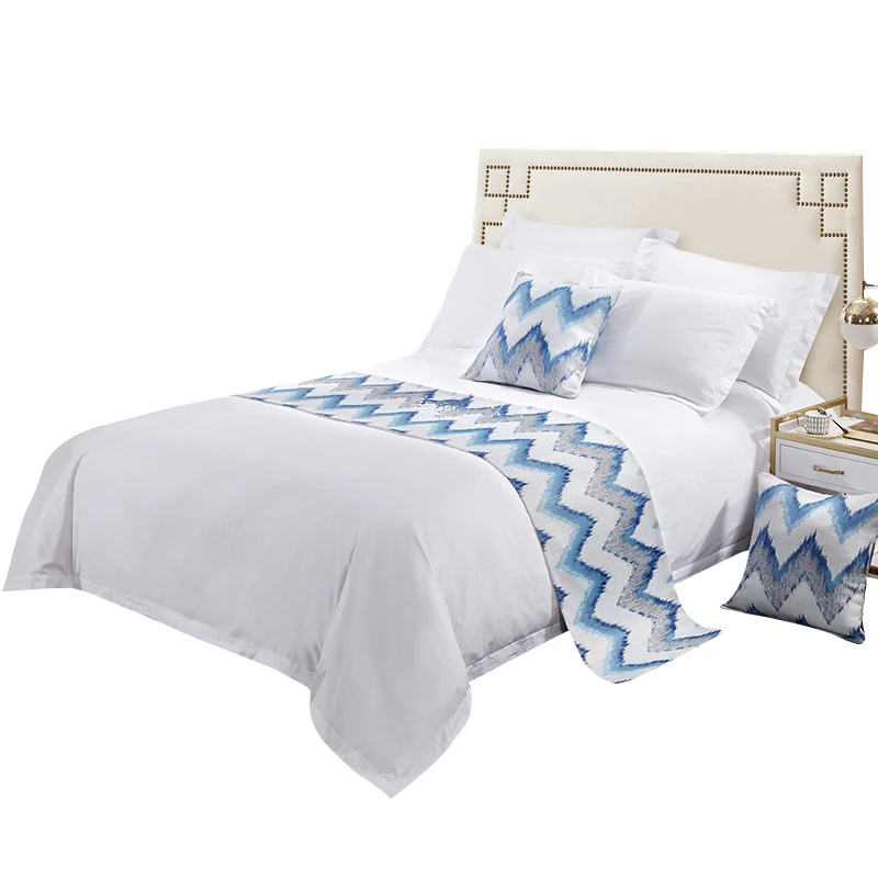 100% Cotton King Size White Satin Bed Sheet Set