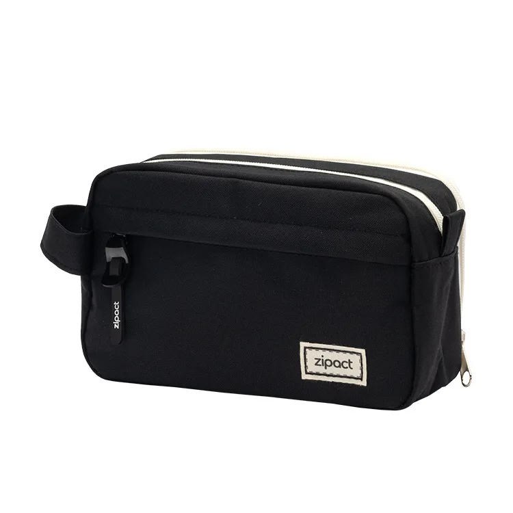 wholesale multi colors custom makeup tool bag school large capacity zipper pencil cases bags for girls