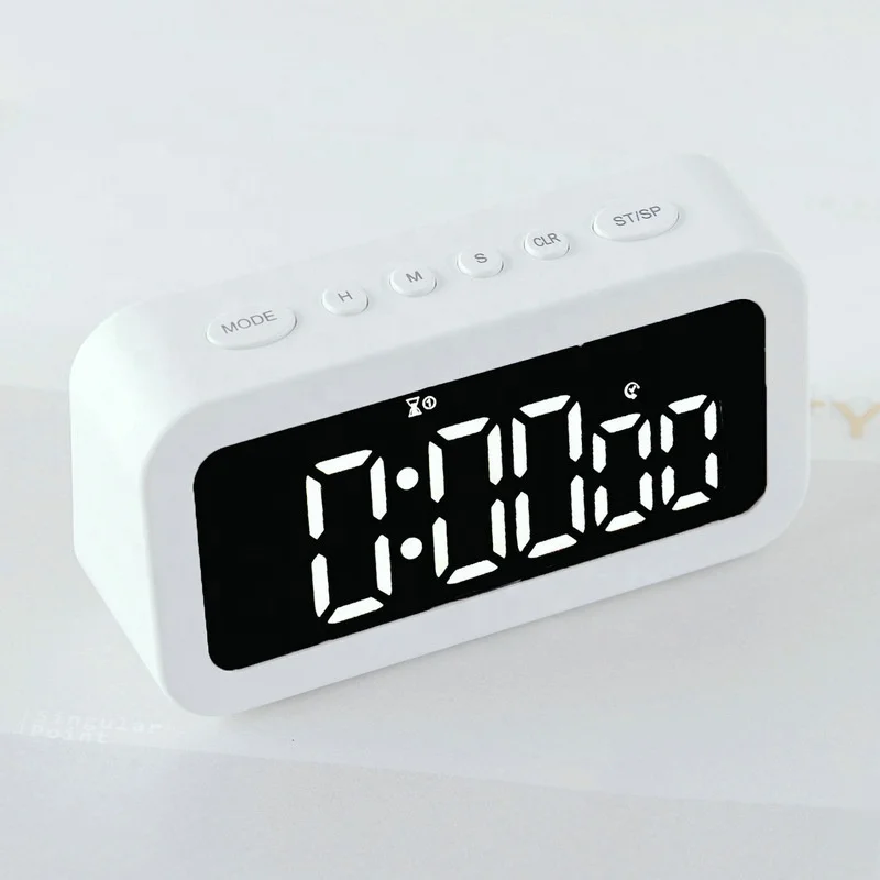 Rotating Bracket Magnetic Timers Digital Cooking Study Kitchen Countdown Digital Large Screen Electronic Timer Alarm Clock