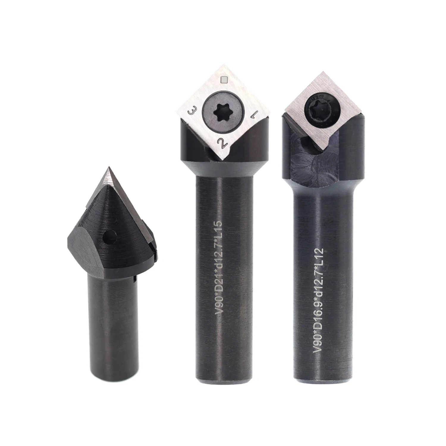 Flush Trim Router Bit with Replaceable Carbide Insert Blades Top Bottom Bearing Type Straight Bits For Wood Pattern Trimming