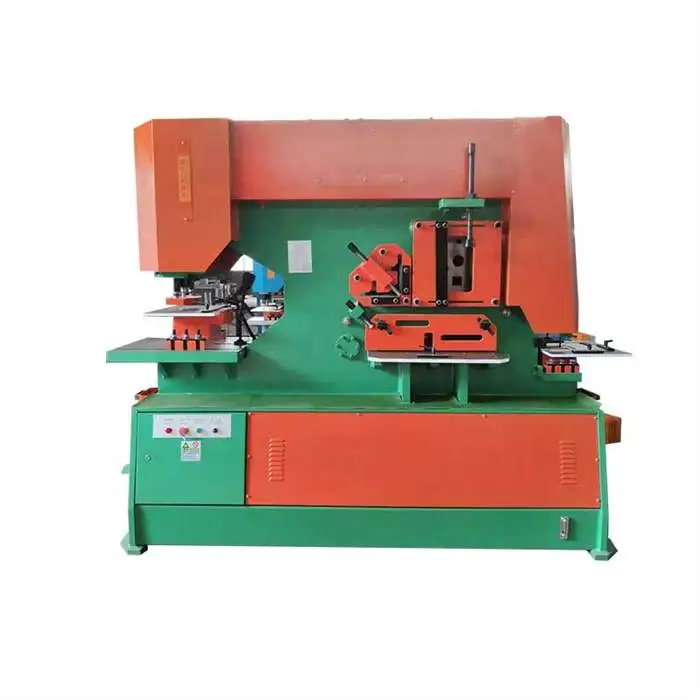 High-Performance Hydraulic Iron Workers Machine And Shears Steel Punching Craigslist Ironworker High Efficiency