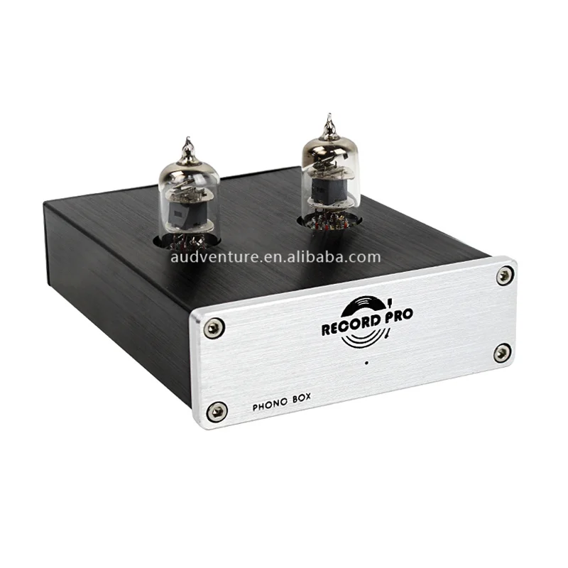 Phono Preamp RCA Input Output MM Phonograph Preamplifier for Turntable DC 12V Low Noise Pre-amp for Home Audio Stereo Recorder