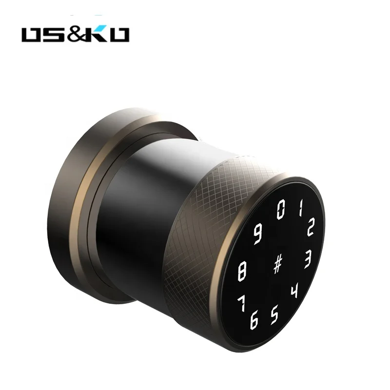 Цифровой умный дверной замок электронный сенсорный цифровой клавиатуры синий зуб Deadbolt дверной замок