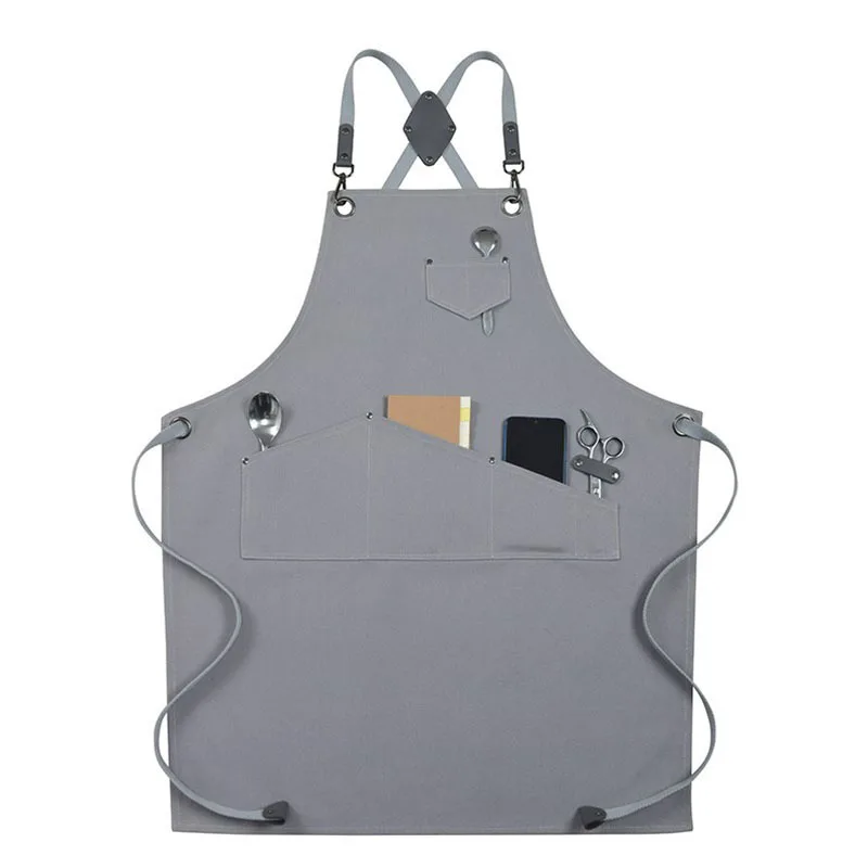 Work clothes Chinese restaurant same apron set logo Barista Florist Hairdresser Hairstylist waterproof haircut