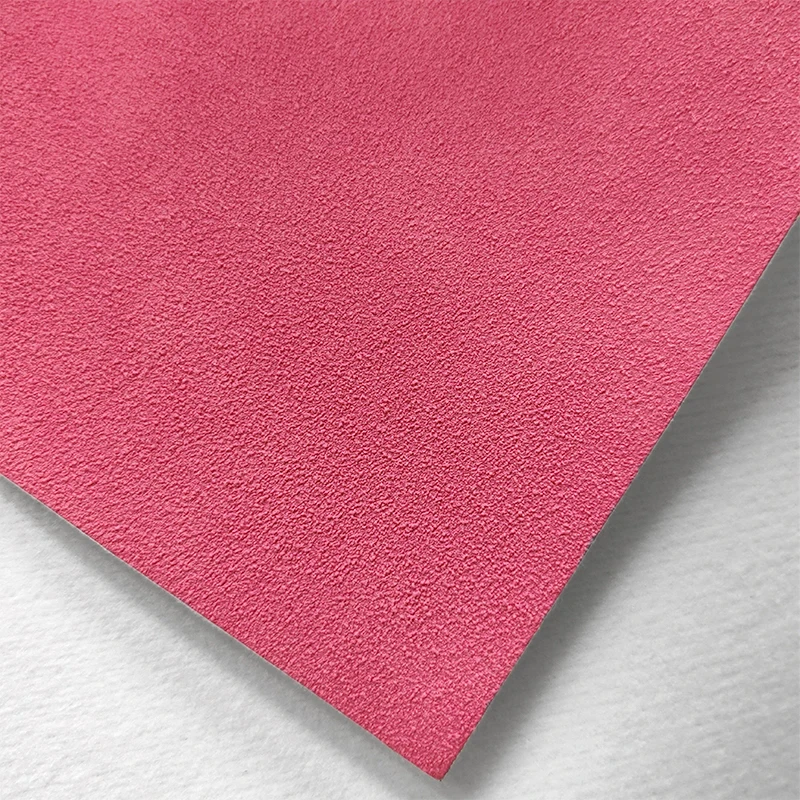 2023 Wholesale  Hot Sale New Solid Color Matte PU Faux Leather Fabric Sheets for Bags Bow Crafts Accessories