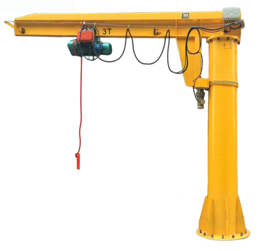 BZ Model 5t 6t 7t 8t 9t 10t Rotate Fixed Type 360 Degrees rotation Warehouse Jib Crane for Workshop