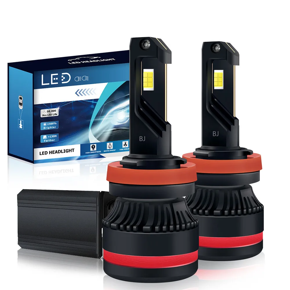 Headlights burst bulb wholesale super bright led single copper tube high power h4h7h spotlight LED car headlights