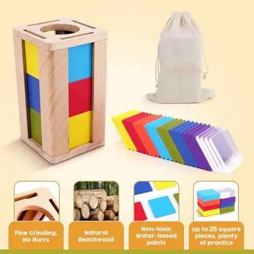 Professional Version Binomial Montessori Sensory Aids Early Education Wood Teaching Materials for Kindergarten