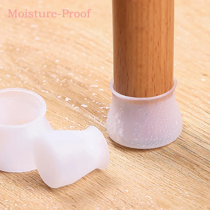 Chair Floor Protectors Silicone Felt Furniture Protector Pad