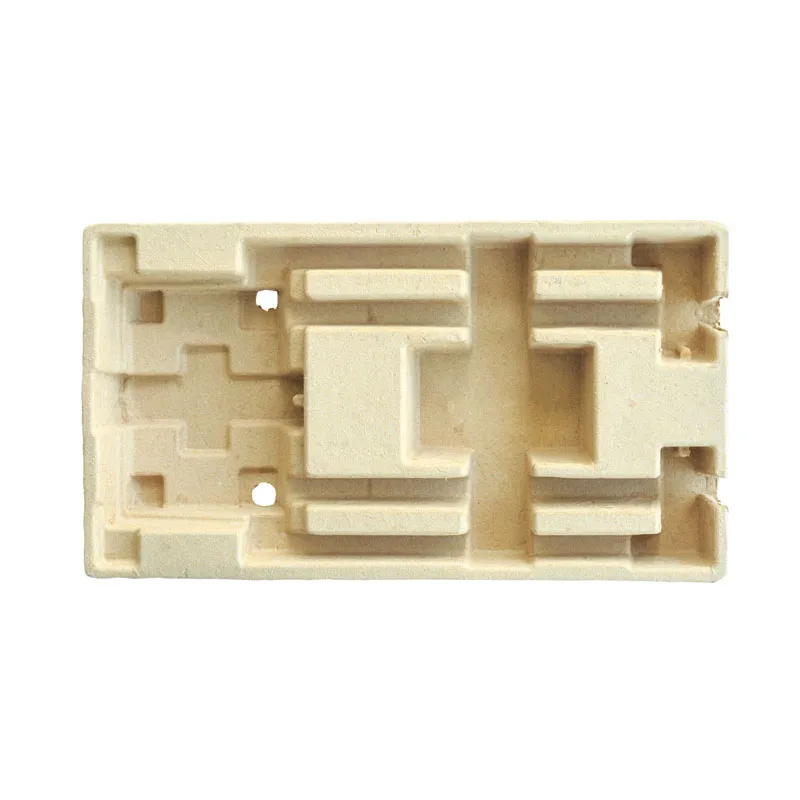 Top Quality 100% Eco-friendly Recyclable Biodegradable Protective Customized Molded Pulp Trays for Hardware Product