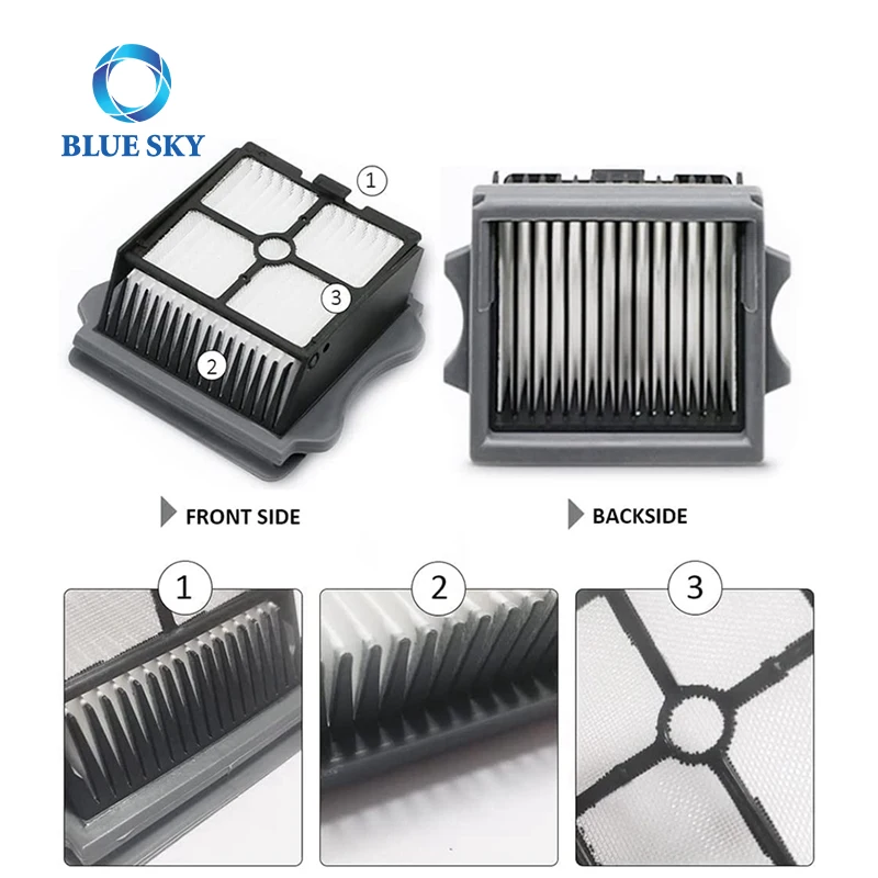 Vacuum Cleaner HEPA Filter and Brush Roller Compatible with Tineco Floor One S5 Floor One S5 Pro Cordless Wet Dry Vacuum Cleaner