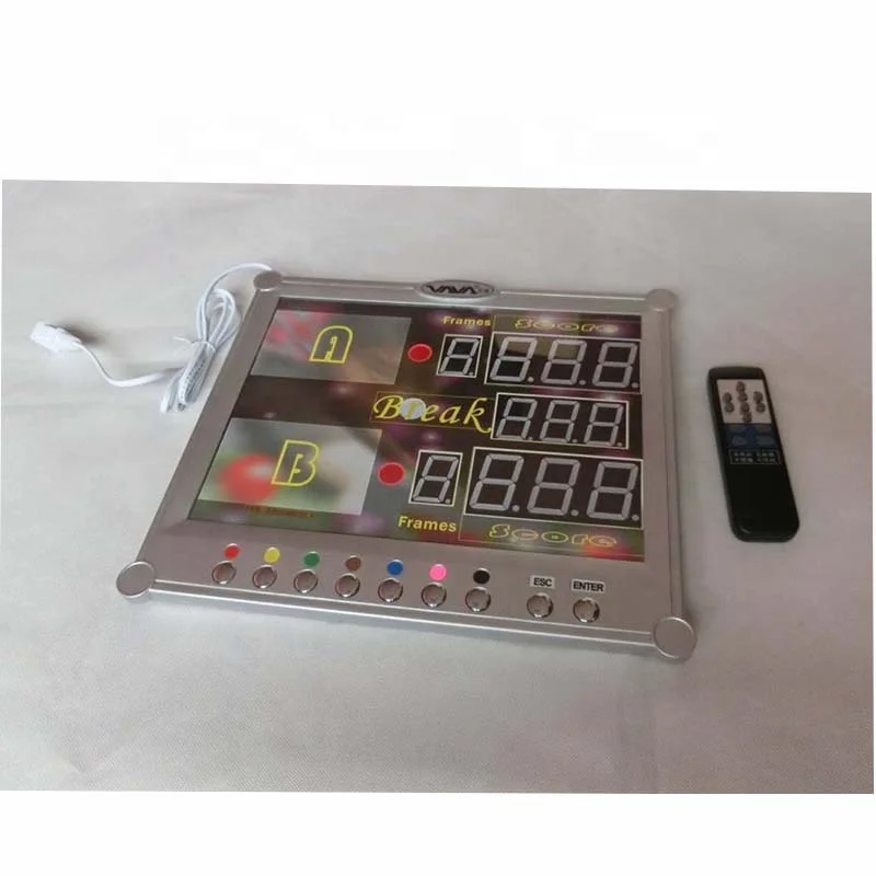 
Billiard Accessories ,Electronic snooker scoreboard,portable electronic billiard scoreboard 