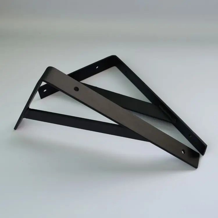 Factory price high precision OEM Stainless Steel 301/304/316 / Aluminum Alloy Bended Mounting Brackets For Shelves