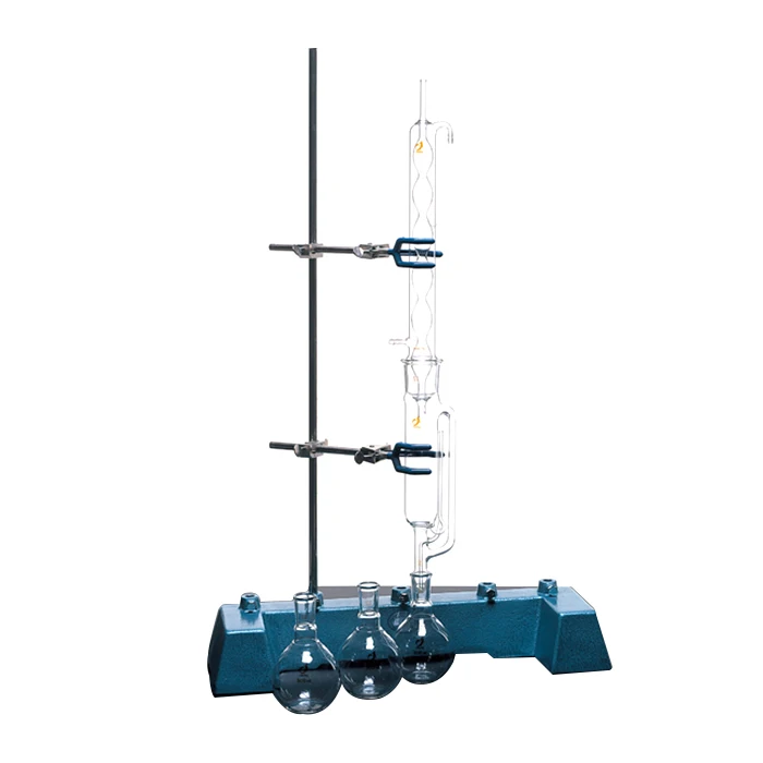 Japanese products high quality clear glass soxhlet extractor extraction apparatus