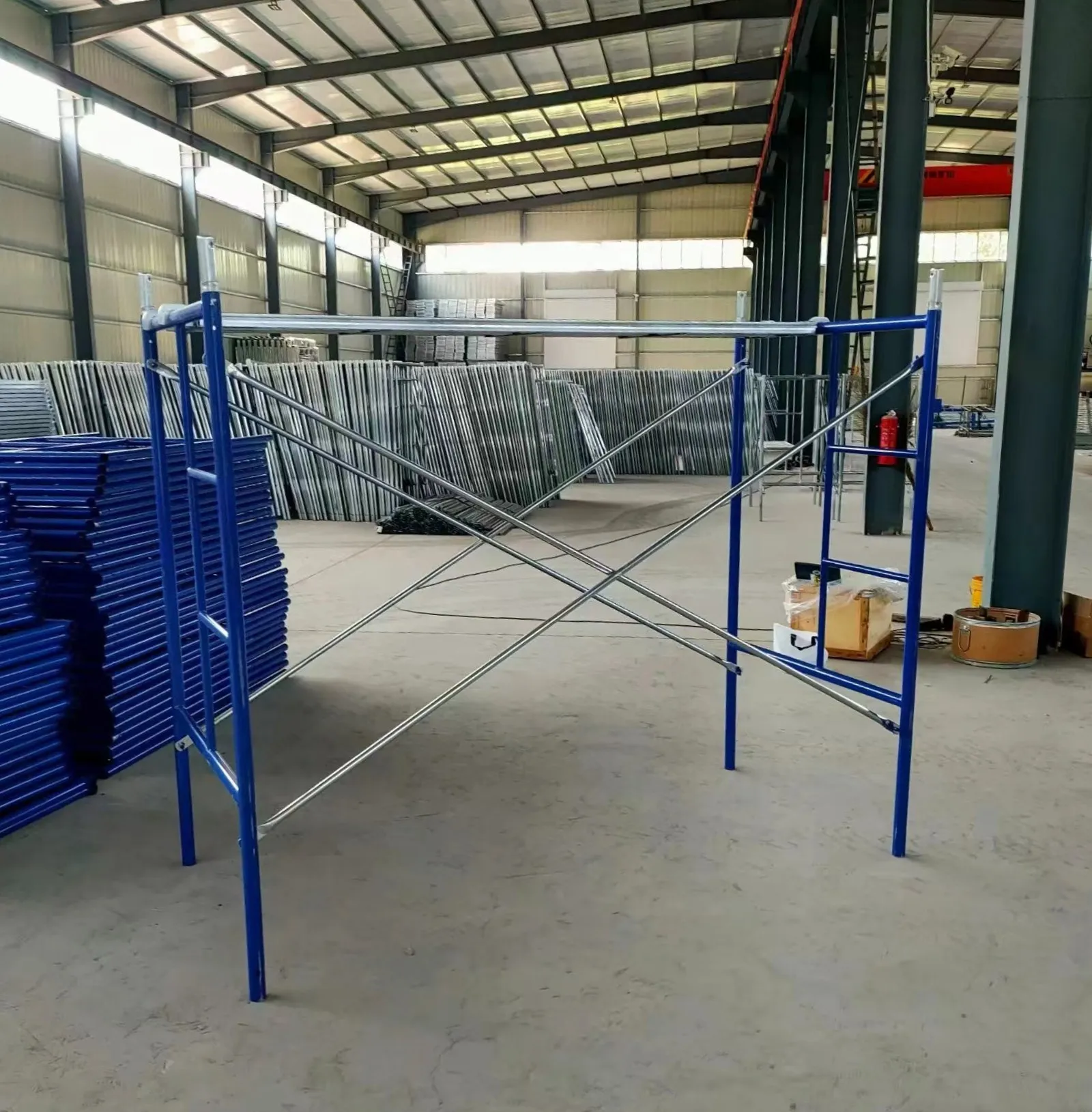 ladder arch scaffold frame foldable h-frame scaffold catwalk for scaffolding frame system
