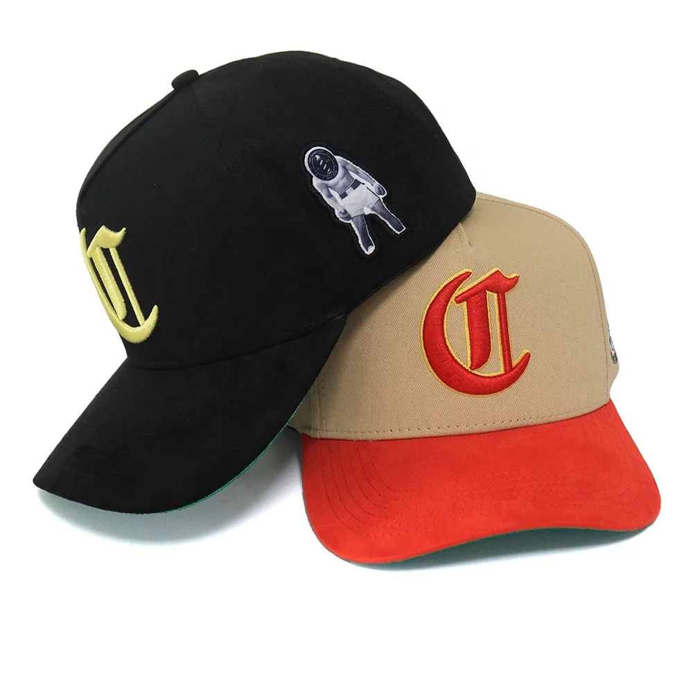 Suede Brim Caps Spring And Autumn Leisure Sun Hat Tide Hat Retro Baseball Cap Korean Men And Women Embroidery Hat