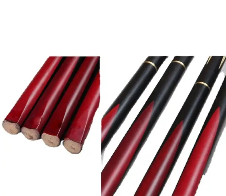 latest carbon fiber snooker cue sticks in 9.5mm 2colors optional Pool cues 1/2 split Billiards cue accessories