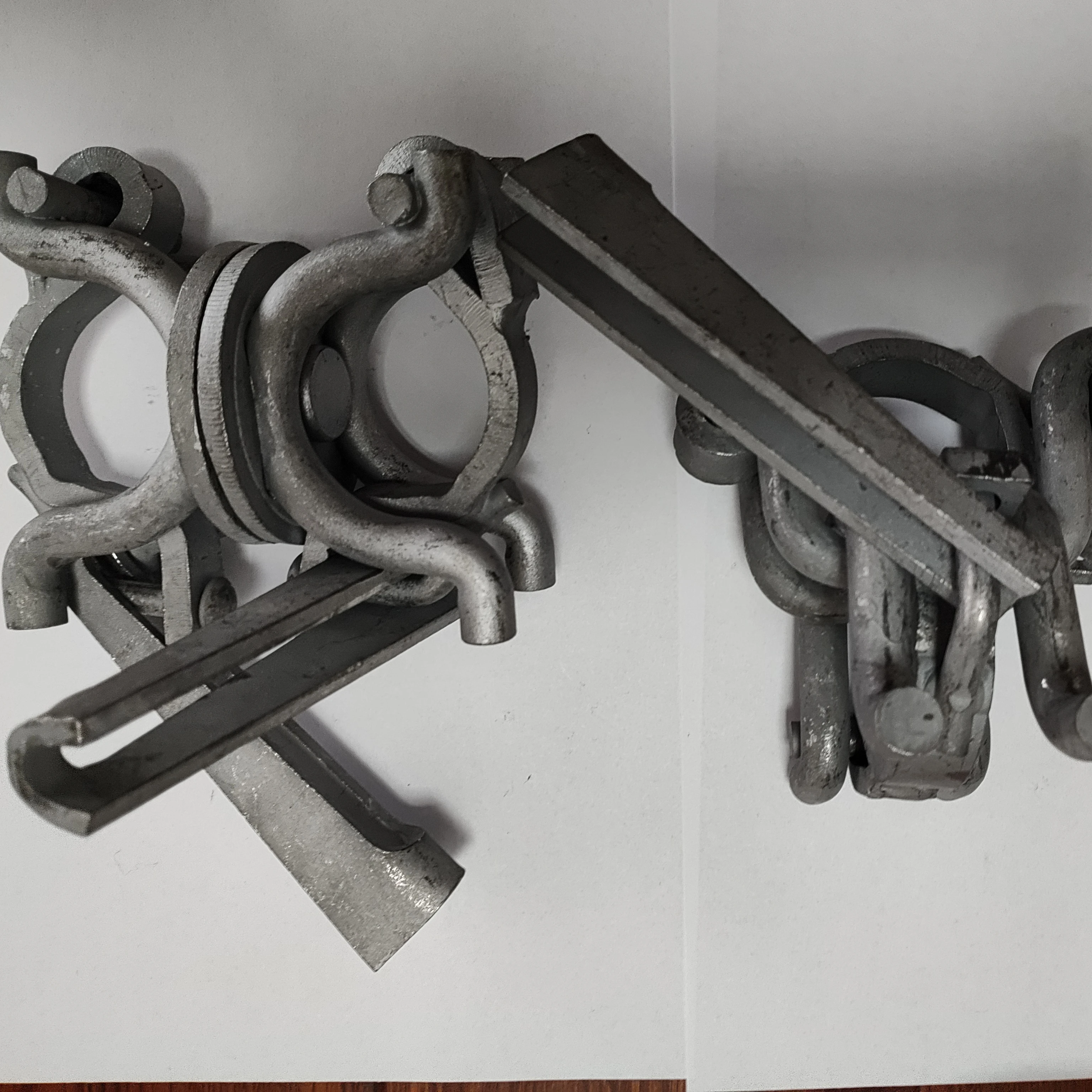 Netherlandish scaffolding pipe clamps fixed swivel couplers