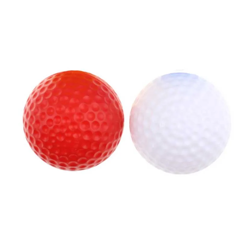 Mini Plastic Indoor Outdoor Practice Golf Balls Colored Bulk Hollow Balls