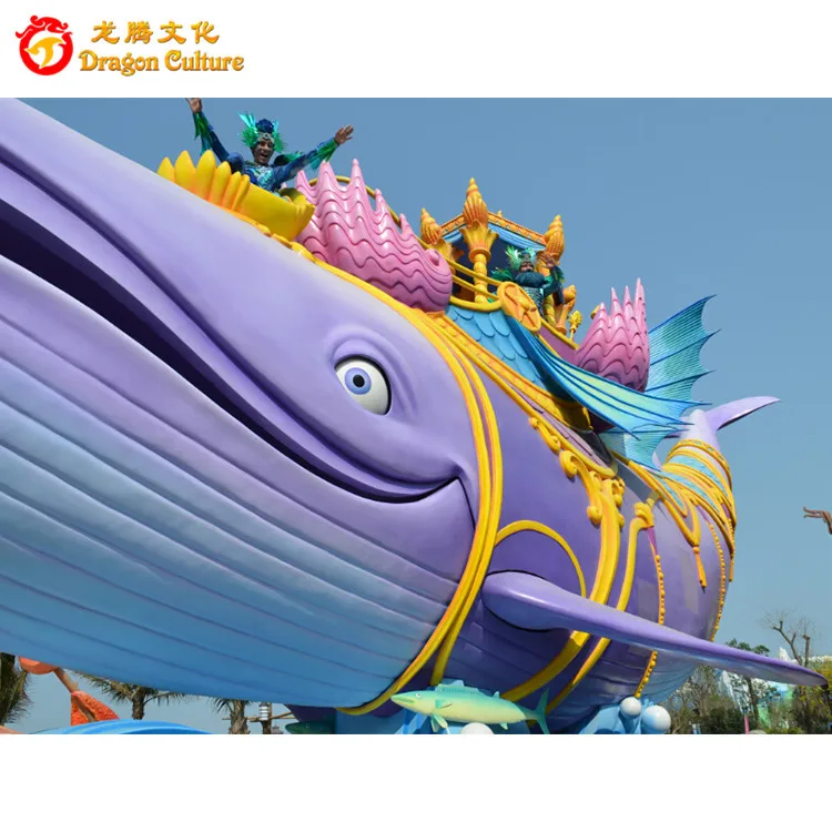 Amusement Park Outdoor Playground Decorative Parade float for Event