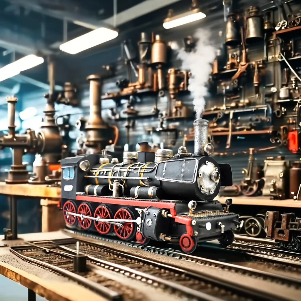 American Big Boy Steam Engine Train Model Mini Metal for Sale Perfect Gift Collection