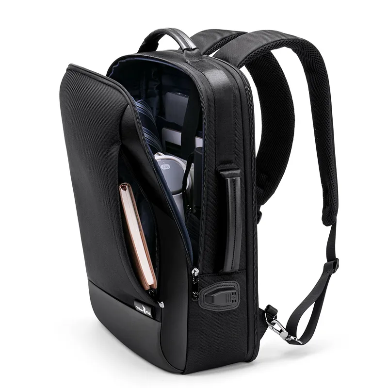 2020 Korean Trendy Fashion Microfiber Waterproof Charge Port Backpack with USB Men Laptop Anti-Thef Backpacks for Man