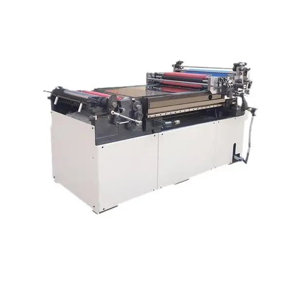 High quality and high efficiency new label offset printing machine with automatic cooling and suction device