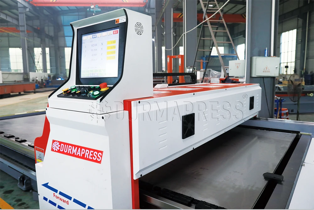 Chinese Supplier CNC Horizontal Gantry V Grooving Machine with Rigid Frame Design