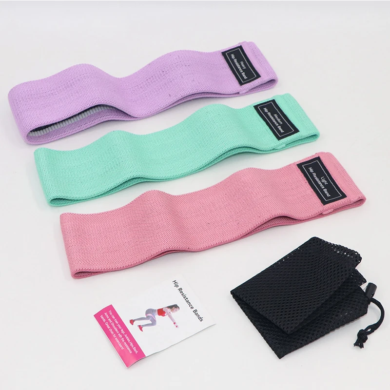 soft durable elastic Yoga bands stretching, new material bands for pull-up resistance exercise