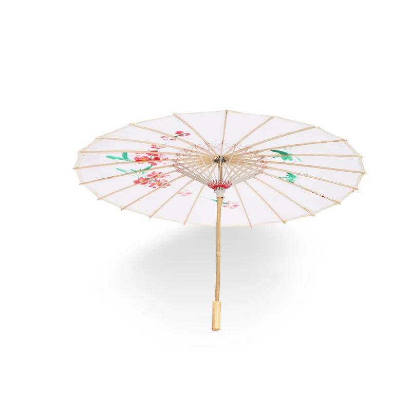 2022 Wedding Chinese Japanese Bamboo Parasol Craft wholesale custom printing decoration traditional oil paper handmade umbrella