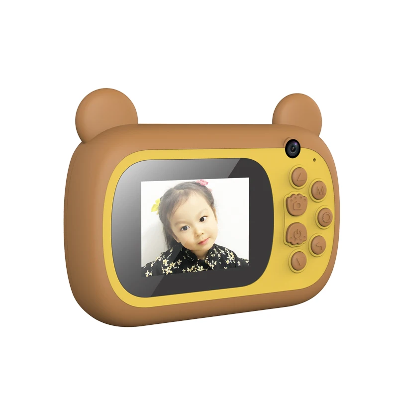Kids Toys Digital Photo Print Real Camera HD Kids Camera Instant Print with Thermal Photo Paper For Gifts