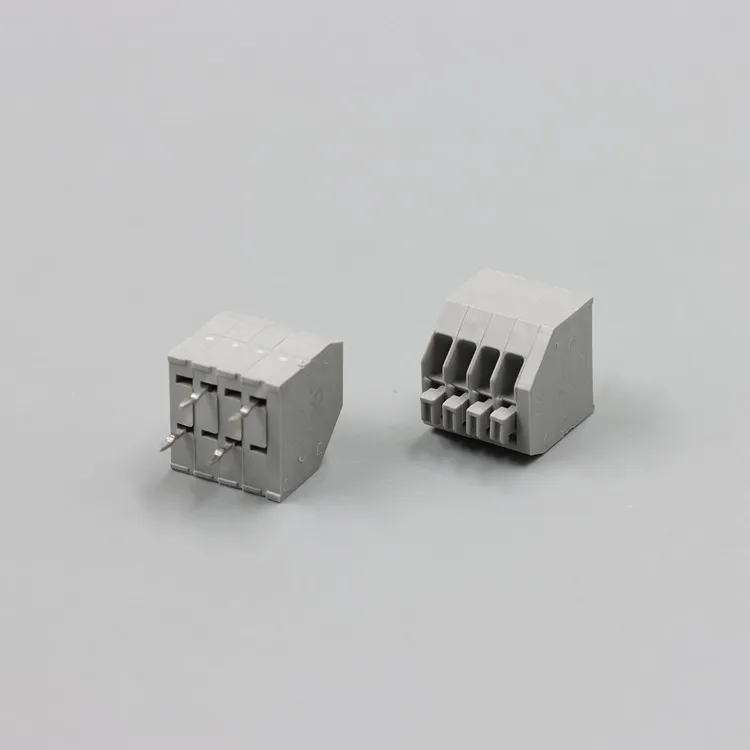 Pins Terminals Screw Connector  Breadboard  Block Connector Strips Breadboard Green Terminal Block Pcb