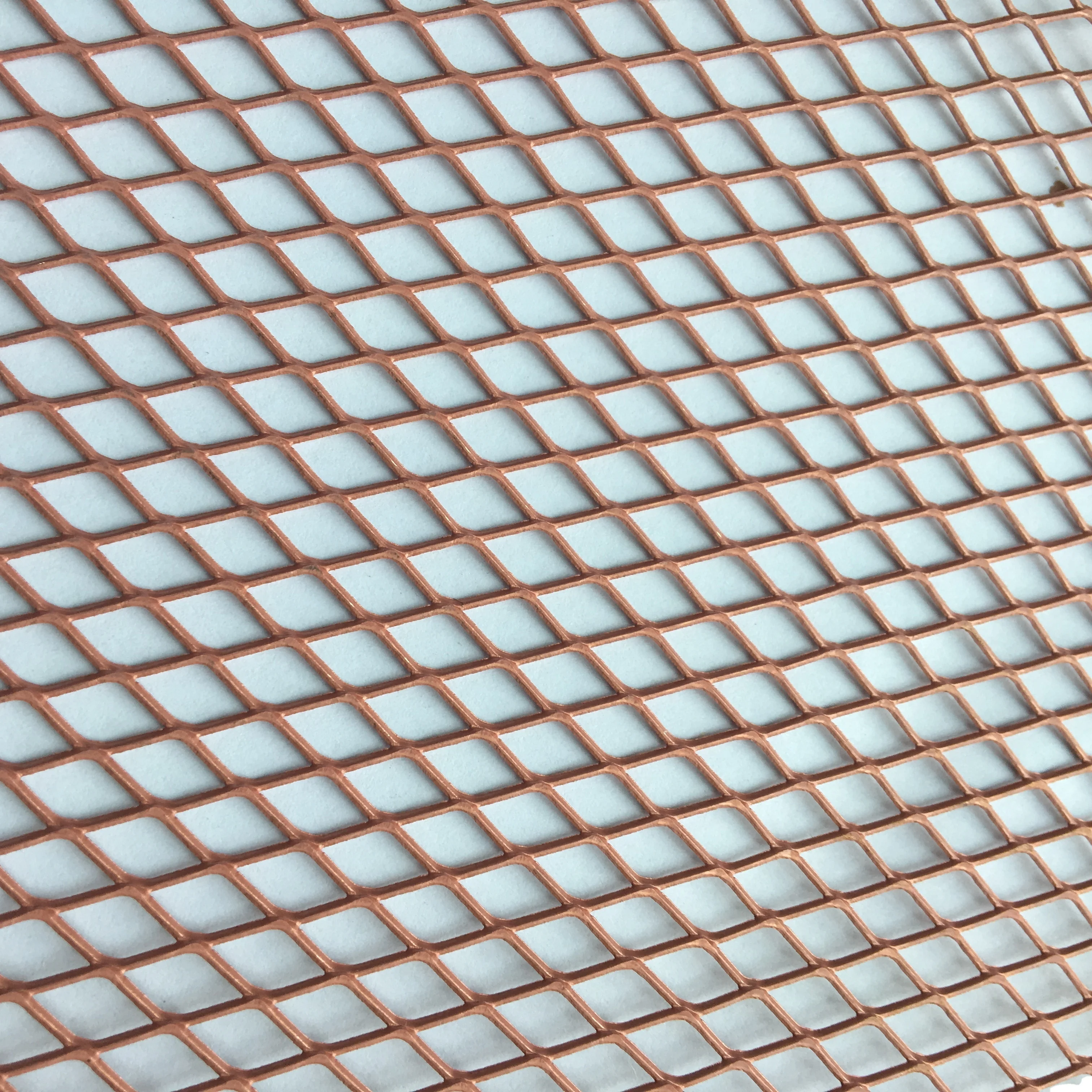 Micro hole expanded metal mesh copper plate for wind power generation