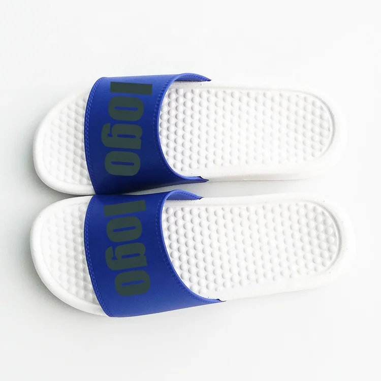 Outdoor Custom Massage slides slippers customized sports women slippers sandals US basketball team shoes slides custom logo