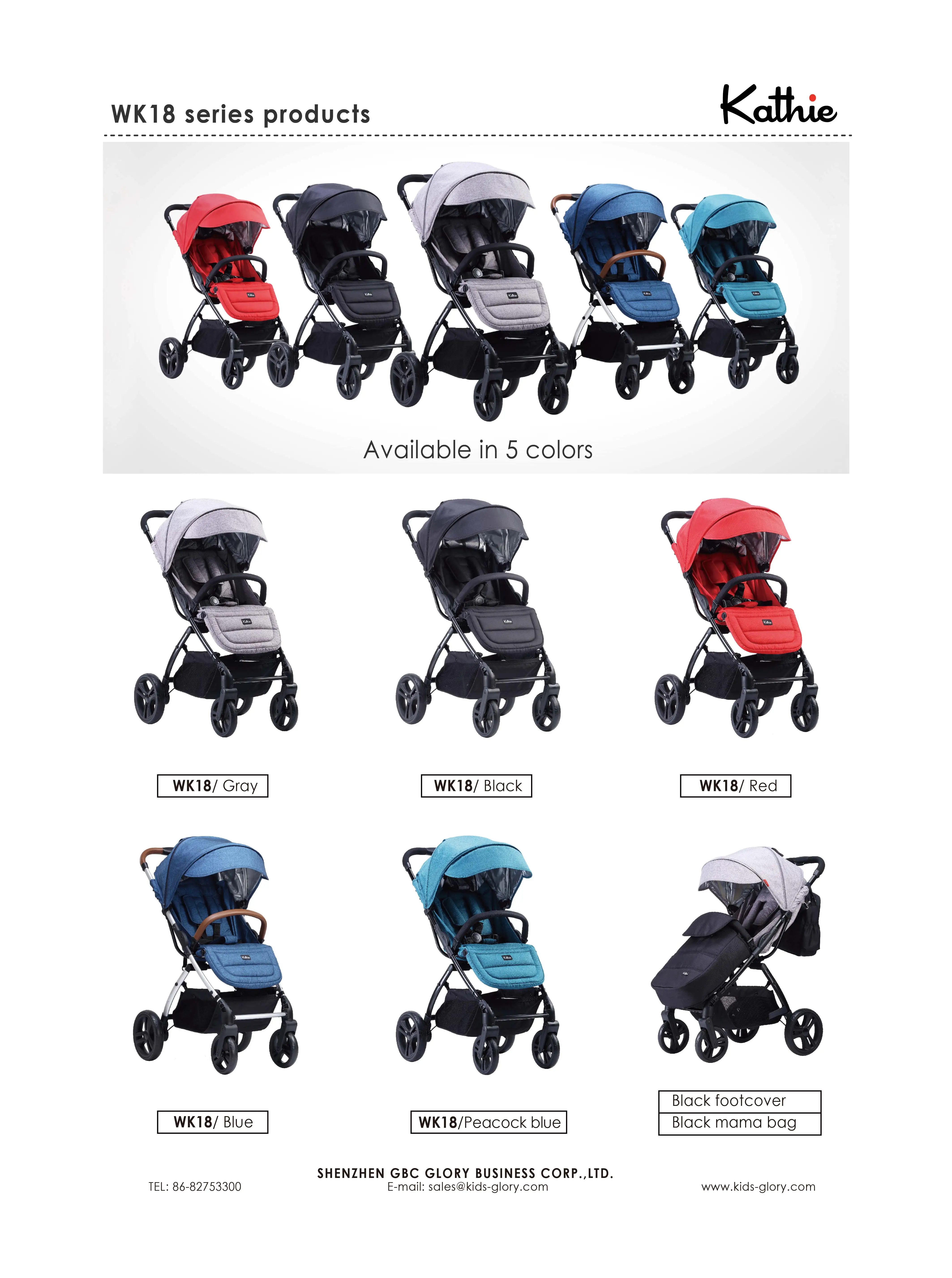 Good Selling New Born cochecito de bebe Folding Baby Buggy Lightweight Stroler Baby Stroller