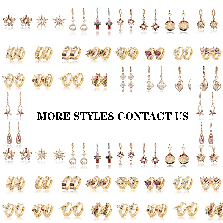 
wholesale custom dangle kid 18k hoop earring unique 