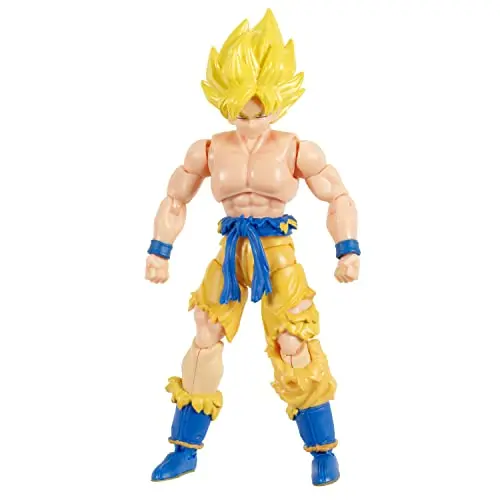 Ready to ship cheap movable Silver Black Yellow Blue Hair dragon balls action figure Model Decoration Small Anime Doll