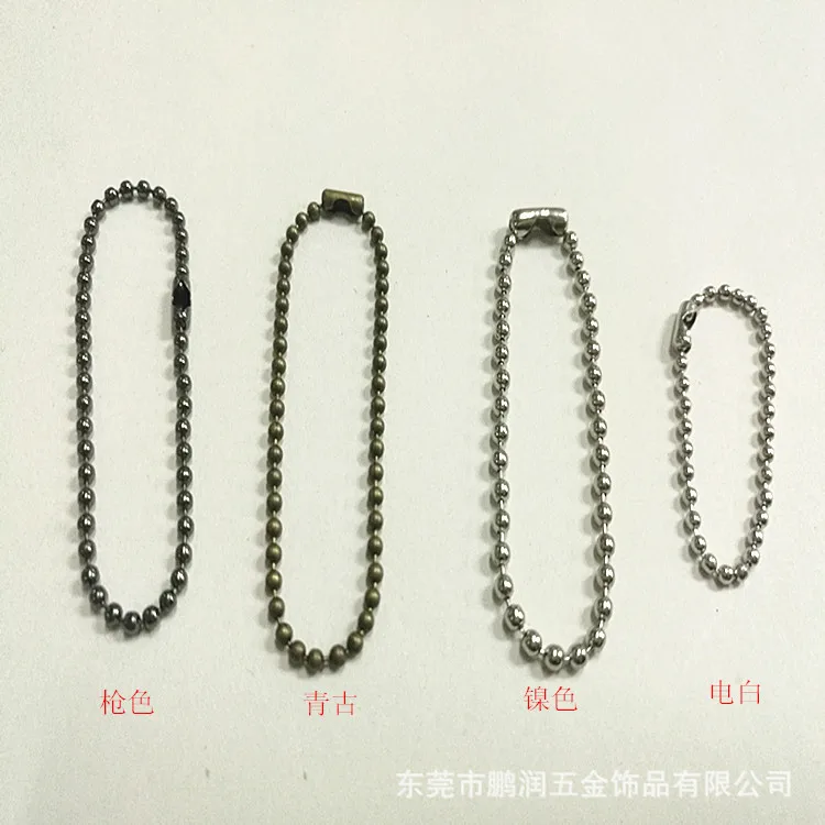Metal Bead Ball chain curtain tag chain metalConnectors Roller Blinds Stainless Steel Ball Chain For Key