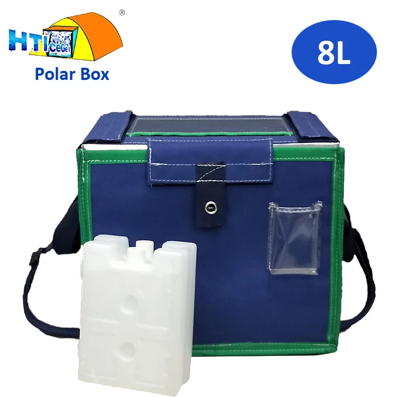 Customized Biological Specimen Transport box  Medicine storage Cooler Box medical cooler box Vaccine carrier with ice brick