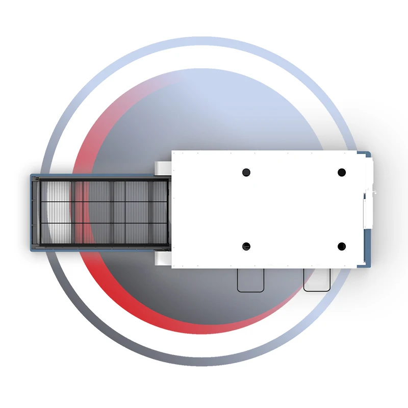 Manufacturer Supply 12X2.5 Meters Switching Platform Laser Cutting Machine