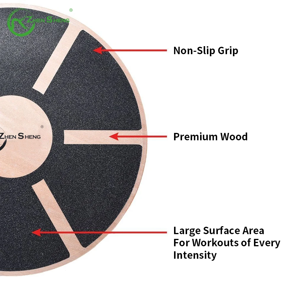 Zhensheng OEM Supplier Common Wood Balance Board