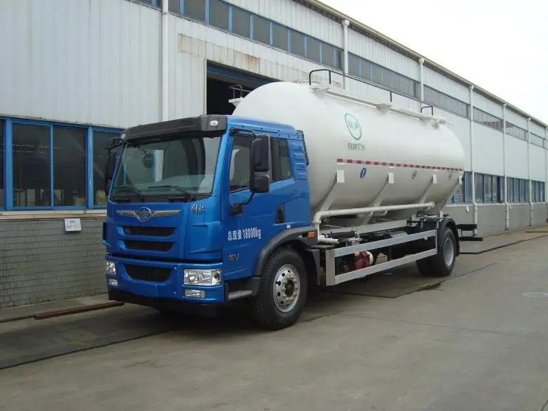  Jiefang 6 1 m 4x2 животных сыпучих кормов доставки конвейера бак для куриное кормовые транспортная
