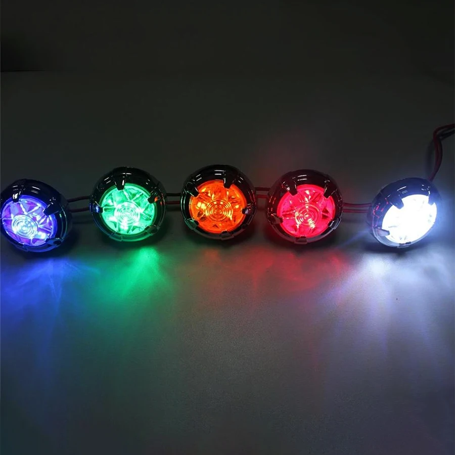 Waterproof Single Color Amusement Fairground Lamp E14 2W RGB LED Bulb Light
