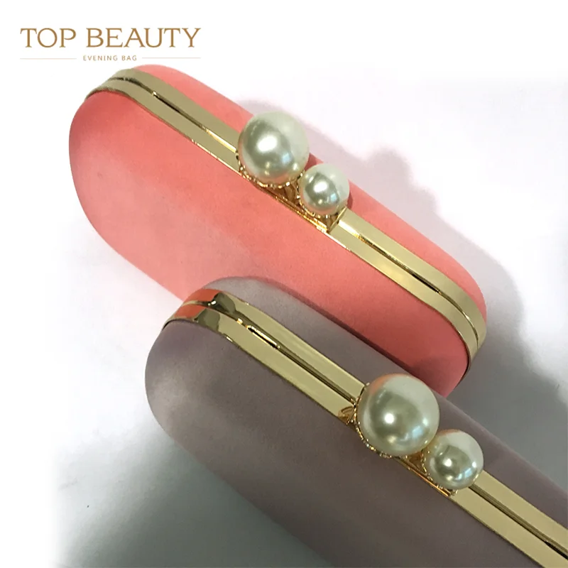 
China Factory Wholesale party use Handmade plastic and satin clutch bag for women Portable clutch bag 